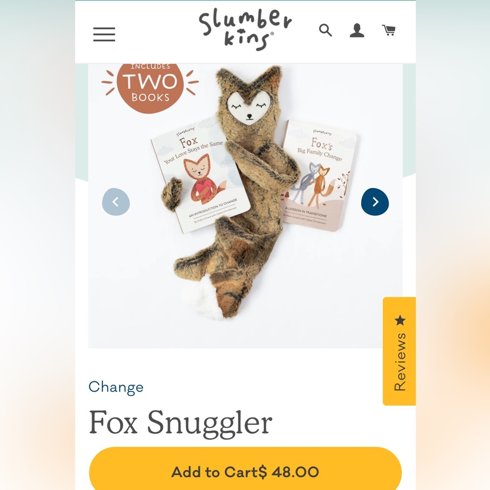 Slumberkins fox